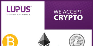 Lopus Foundation of America에서 Cryptocurrency 기부를 허용했습니다.