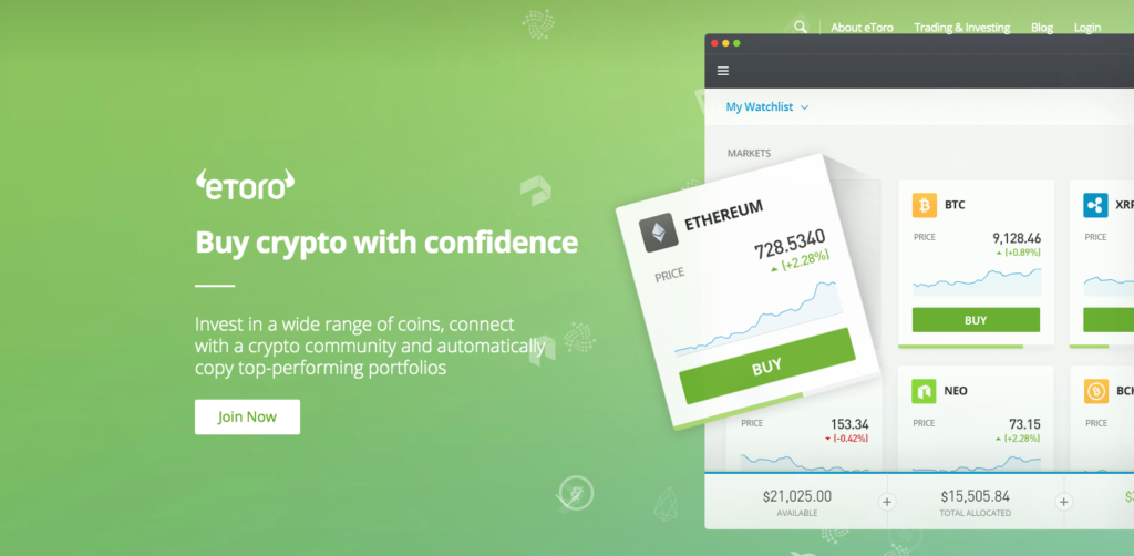 Hướng dẫn eToro